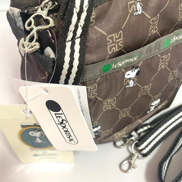 ★新品★LeSportsac レスポートサック スヌーピー レモノグラム 2way ショルダーバッグ スモールジェニー 8056 < 女性ファッション  ★新品★LeSportsac レスポートサック スヌーピー レモノグラム 2way ショルダーバッグ スモールジェニー 8056 < 女性ファッションの