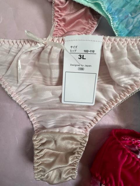 3Lサイズ!5枚セット!光沢ツルツル素材!シフォン使いあり!高貴品格!色とりどり!エレガント!Tバックショーツ!No.蒼 < 女性ファッション  3Lサイズ!5枚セット!光沢ツルツル素材!シフォン使いあり!高貴品格!色とりどり!エレガント!Tバックショーツ!No.蒼 < 女性ファッションの