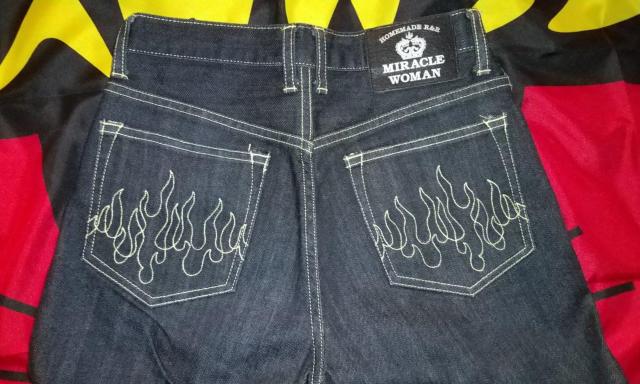 ミラクルウーマン ブルージーンズ クリームソーダ ロカビリー パンク < 女性ファッション ミラクルウーマン ブルージーンズ クリームソーダ ロカビリー パンク < 女性ファッションの