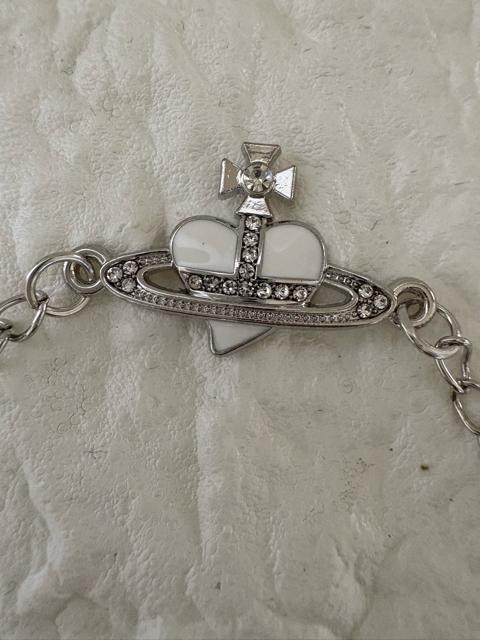 ハートモチーフブレスレット ホワイト < 女性アクセサリー/時計 ハートモチーフブレスレット ホワイト < 女性アクセサリー/時計の