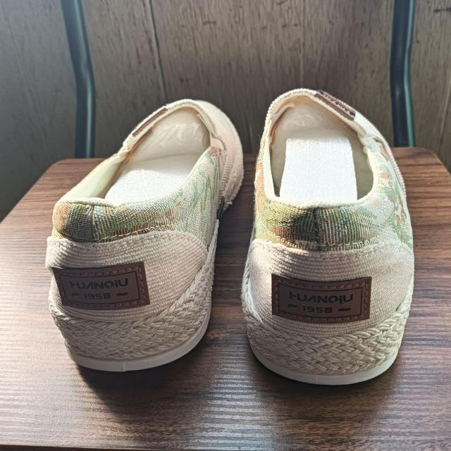 新品 26.5cm メンズ スリッポン ベージュ シューズ 靴 43 おしゃれ < 男性ファッション  新品 26.5cm メンズ スリッポン ベージュ シューズ 靴 43 おしゃれ < 男性ファッションの