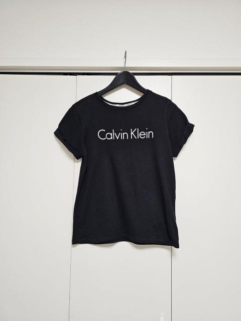 CALVIN KLEIN ロゴTシャツ 黒 M < ブランド  CALVIN KLEIN ロゴTシャツ 黒 M  < ブランドの