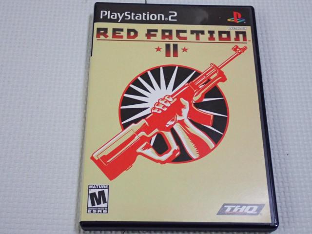 PS2★RED FACTION 2 海外版 北米版★箱付・説明書付・ソフト付 < ゲーム本体/ソフト PS2★RED FACTION 2 海外版 北米版★箱付・説明書付・ソフト付 < ゲーム本体/ソフトの