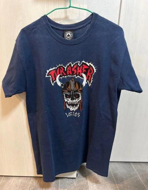THRASHER/スラッシャー/スペードタグ/Mサイズ/スカル/USA/アメリカ/Tシャツ/90s〜00s/vintage/LA < ブランド THRASHER/スラッシャー/スペードタグ/Mサイズ/スカル/USA/アメリカ/Tシャツ/90s〜00s/vintage/LA < ブランドの