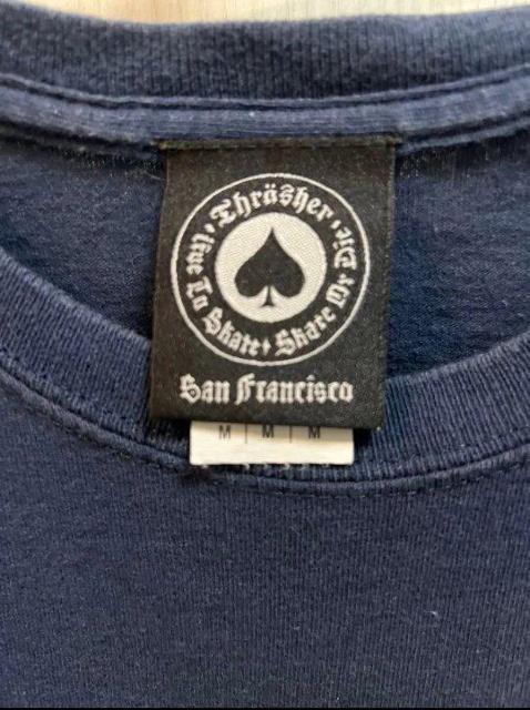 THRASHER/スラッシャー/スペードタグ/Mサイズ/スカル/USA/アメリカ/Tシャツ/90s〜00s/vintage/LA < ブランド THRASHER/スラッシャー/スペードタグ/Mサイズ/スカル/USA/アメリカ/Tシャツ/90s〜00s/vintage/LA < ブランドの