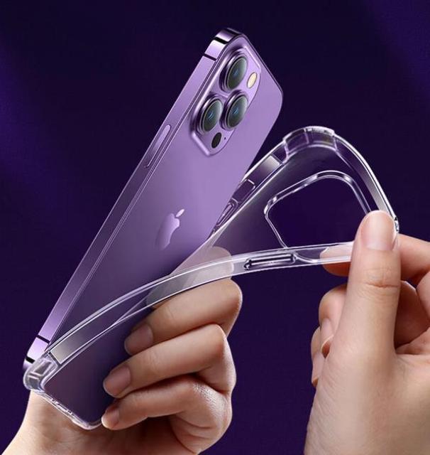 iphone15 Pro �N���A ���o�[ �V���R�� �V���b�N�y�� �P�[�X �J�o�[ ���� TPU �\�t�g�P�[�X �A�C�t�H�� 15 �� �Ɠd/AV�� 