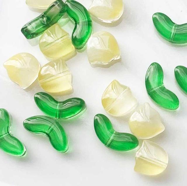 �`���[���b�v�̉ԂƗt�K���X�r�[�Y24�i12�Z�b�g�j���F �� �y�b�g/��|/���|�� 