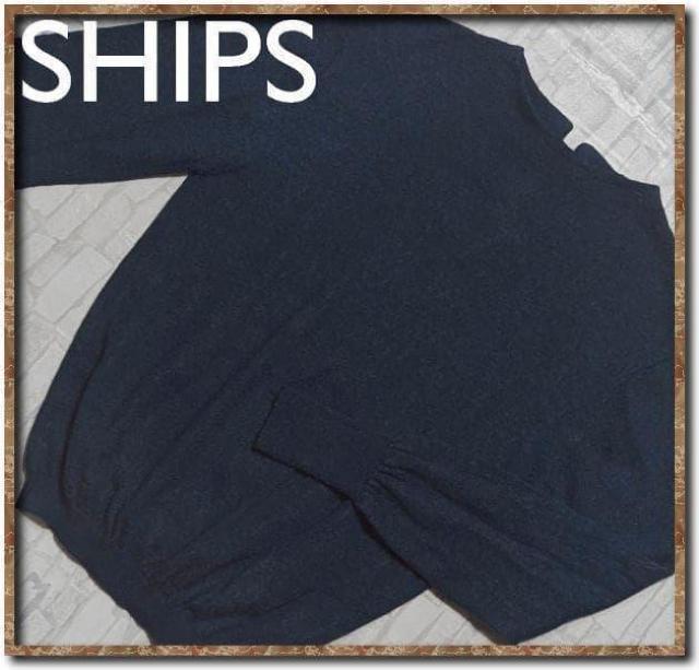 シップス モヘヤ混ニット 紺 < ブランド シップス モヘヤ混ニット 紺 < ブランドの