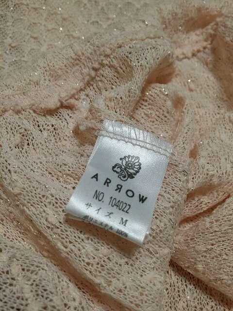 超美品♪ARROWピンクニット《春夏》M < ブランド  超美品♪ARROWピンクニット《春夏》M < ブランドの