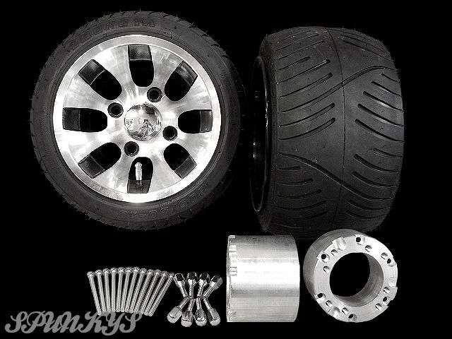 ジャイロ用ツートンホイール扁平タイヤ&スペーサー100mm < 自動車/バイク ジャイロ用ツートンホイール扁平タイヤ&スペーサー100mm < 自動車/バイク