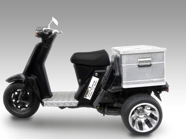 ジャイロ用ツートンホイール扁平タイヤ&スペーサー100mm < 自動車/バイク ジャイロ用ツートンホイール扁平タイヤ&スペーサー100mm < 自動車/バイク