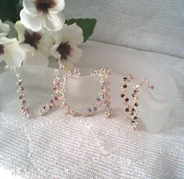 ジルコニアラインロンググピアス < 女性アクセサリー/時計 ジルコニアラインロンググピアス < 女性アクセサリー/時計の