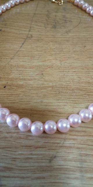 6oパール薄いピンクネックレス < 女性アクセサリー/時計 6oパール薄いピンクネックレス < 女性アクセサリー/時計の