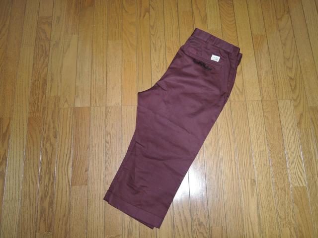 WACKO MARIA ワコマリア 7分丈 TCパンツ M チノ クロップド < ブランド WACKO MARIA ワコマリア 7分丈 TCパンツ M チノ クロップド < ブランドの