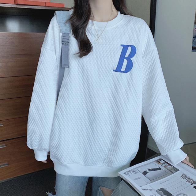 送料無料 新品 スウェット 英字ロゴ トレーナー 長袖 < 女性ファッション  送料無料 新品 スウェット 英字ロゴ トレーナー 長袖 < 女性ファッションの