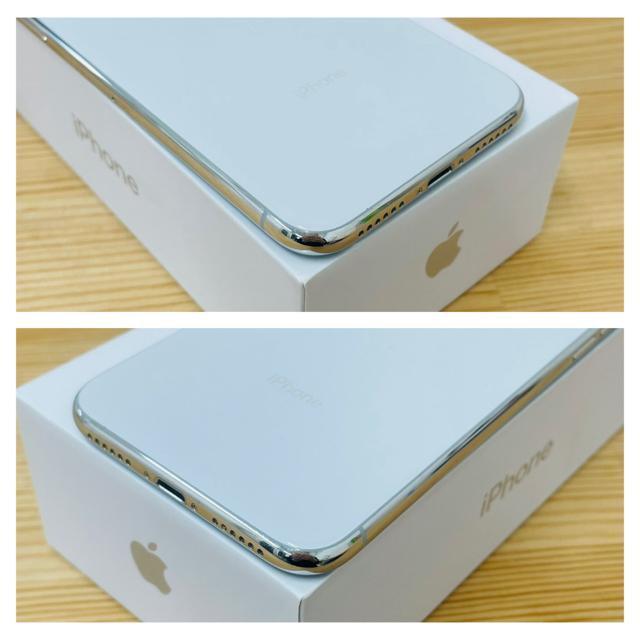 S 100% iPhone X 256 GB SIM�t���[ �V���o�[�@�{�� �� �Ɠd/AV�� 