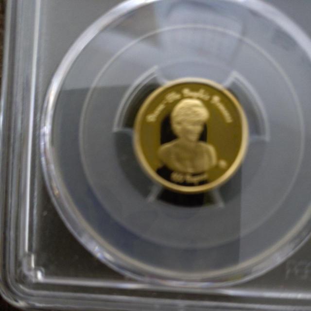 1998年 セーシェル諸島 ダイアナ100ルピー金貨弊 PCGS最高鑑定品【稀少品】 < ホビー  1998年 セーシェル諸島 ダイアナ100ルピー金貨弊 PCGS最高鑑定品【稀少品】 < ホビーの