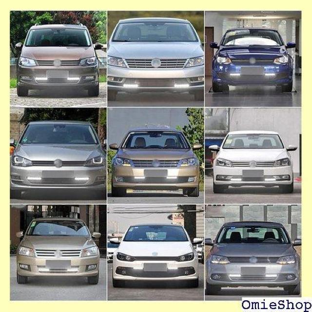 Eaglerich 2ピース ユニバーサル スモール ED デイライト 安全運転 DRL 昼間 ライト ランプ 946 < 自動車/バイク Eaglerich 2ピース ユニバーサル スモール ED デイライト 安全運転 DRL 昼間 ライト ランプ 946 < 自動車/バイク