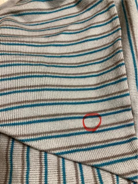 2086.ドルマンスリーブ☆襟付きニットシャツ☆サイズM☆難あり < 女性ファッション 2086.ドルマンスリーブ☆襟付きニットシャツ☆サイズM☆難あり < 女性ファッションの