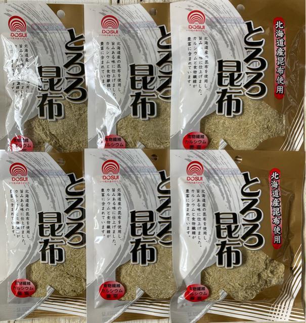 北海道 とろろ昆布 北海道産昆布100% 17g 6袋 < グルメ/ドリンク 北海道 とろろ昆布 北海道産昆布100% 17g 6袋 < グルメ/ドリンクの