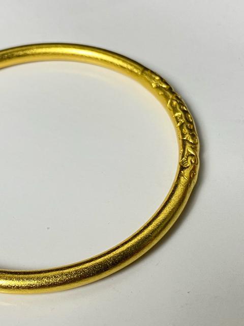 �y�؂₩�z�S�[���h �o���O�� �����͗l ������ �u���X���b�g �r�� ���f�B�[�X �A�N�Z�T���[ ���a��55mm �d�ʖ�19.1g �� �����A�N�Z�T���[/���v�� 