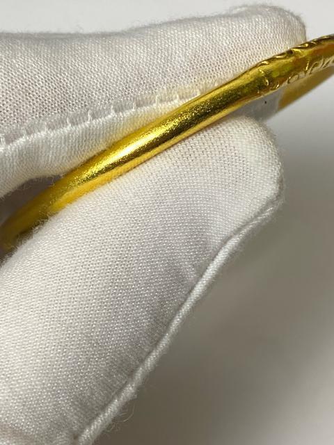 �y�؂₩�z�S�[���h �o���O�� �����͗l ������ �u���X���b�g �r�� ���f�B�[�X �A�N�Z�T���[ ���a��55mm �d�ʖ�19.1g �� �����A�N�Z�T���[/���v�� 