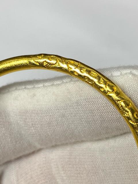 �y�؂₩�z�S�[���h �o���O�� �����͗l ������ �u���X���b�g �r�� ���f�B�[�X �A�N�Z�T���[ ���a��55mm �d�ʖ�19.1g �� �����A�N�Z�T���[/���v�� 