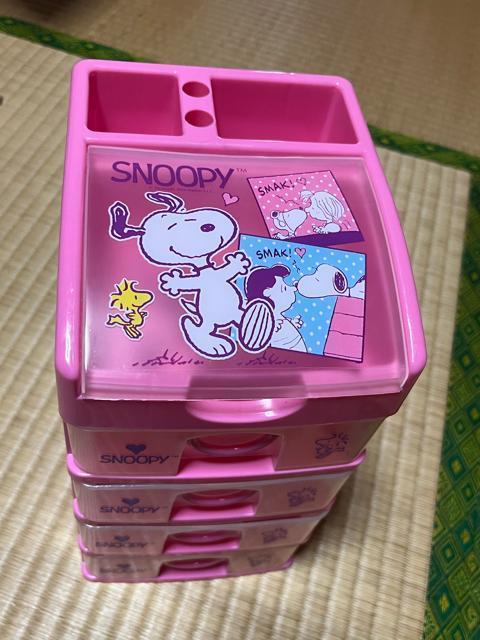 スヌーピー 4段収納ケース < インテリア/ライフ スヌーピー 4段収納ケース < インテリア/ライフの