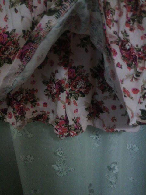 可愛い花柄シフォンワンピース < 女性ファッション  可愛い花柄シフォンワンピース < 女性ファッションの