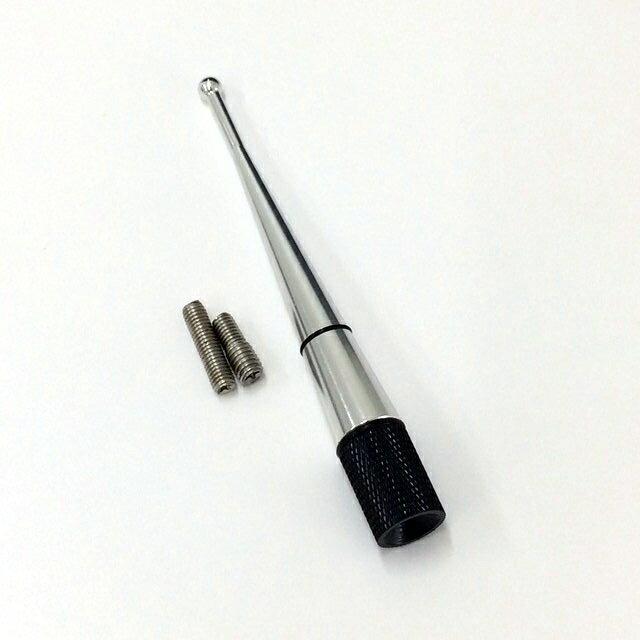 ルーフアンテナ シルバーXブラック ショート ポール < 自動車/バイク ルーフアンテナ シルバーXブラック ショート ポール < 自動車/バイク