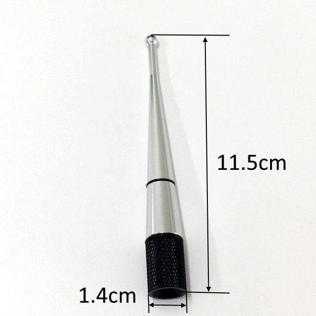 ルーフアンテナ シルバーXブラック ショート ポール < 自動車/バイク ルーフアンテナ シルバーXブラック ショート ポール < 自動車/バイク