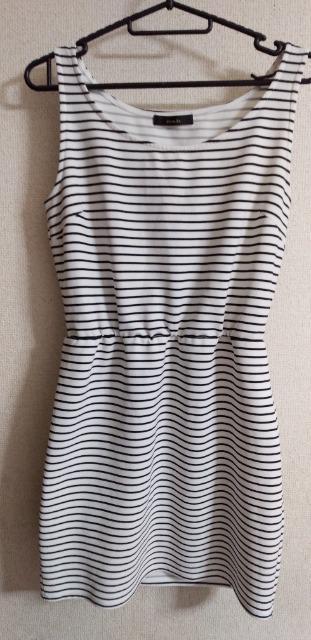 rienda(^ー^)ボーダーワンピ < 女性ファッション  rienda(^ー^)ボーダーワンピ  < 女性ファッションの