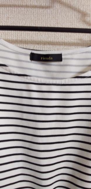 rienda(^ー^)ボーダーワンピ < 女性ファッション  rienda(^ー^)ボーダーワンピ < 女性ファッションの