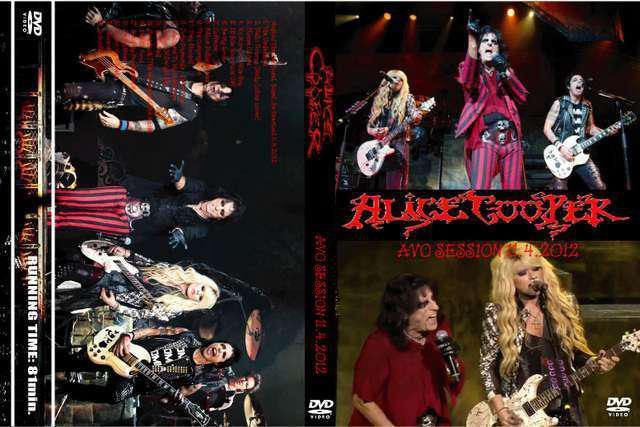ALICE COOPER ŐVAVO SESSION 2012 AXN[p[   CD/DVD/rfI 