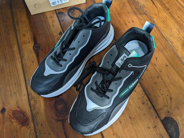 新品 26cm スニーカー ブラック グリーン メンズ 高品質 靴 シューズ < 男性ファッション  新品 26cm スニーカー ブラック グリーン メンズ 高品質 靴 シューズ  < 男性ファッションの