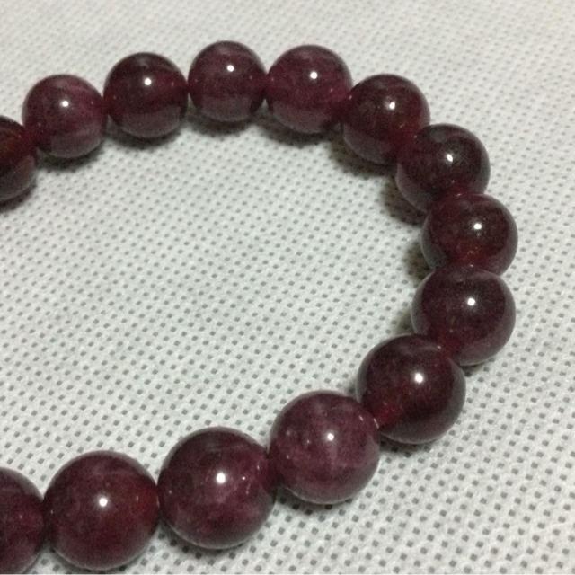 ガーネットブレスレット約10mm玉 内径約15.5cm 管理番号G10-241 < 女性アクセサリー/時計  ガーネットブレスレット約10mm玉 内径約15.5cm 管理番号G10-241 < 女性アクセサリー/時計の