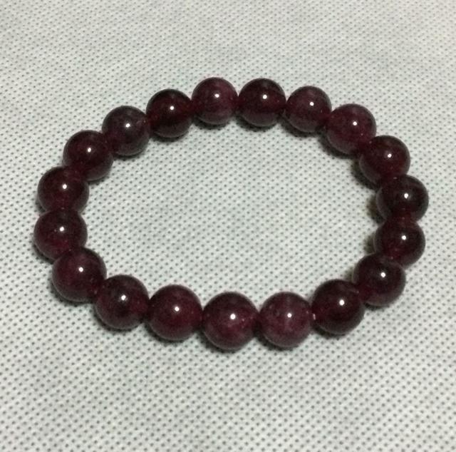 ガーネットブレスレット約10mm玉 内径約15.5cm 管理番号G10-241 < 女性アクセサリー/時計  ガーネットブレスレット約10mm玉 内径約15.5cm 管理番号G10-241 < 女性アクセサリー/時計の
