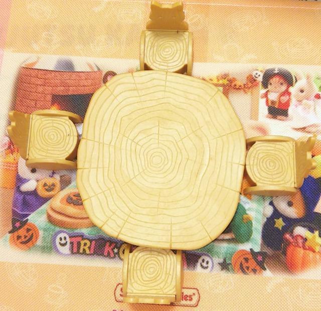 廃盤シルバニアファミリー初期赤ちゃん広場のパーティーセット切り株テーブル椅子のみ家具Sylvanian Familiesエポック社 < おもちゃ 廃盤シルバニアファミリー初期赤ちゃん広場のパーティーセット切り株テーブル椅子のみ家具Sylvanian Familiesエポック社 < おもちゃの