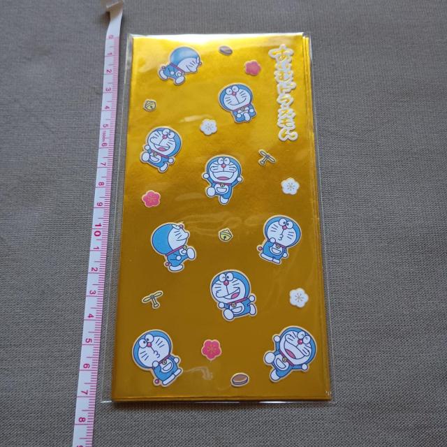 【新品未開封】ドラえもん★封シール付きポチ袋★ 黄金 ゴールド キラキラ 純金風どらえもん封筒 サンリオ 大判ぽち袋 ★送料無料★ < インテリア/ライフ  【新品未開封】ドラえもん★封シール付きポチ袋★ 黄金 ゴールド キラキラ 純金風どらえもん封筒 サンリオ 大判ぽち袋 ★送料無料★ < インテリア/ライフの