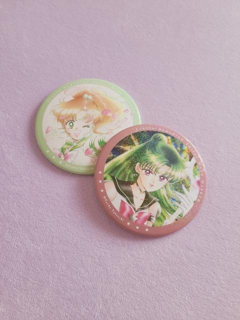 セーラージュピター&セーラープルート缶バッジ < アニメ/コミック/キャラクター セーラージュピター&セーラープルート缶バッジ < アニメ/コミック/キャラクターの