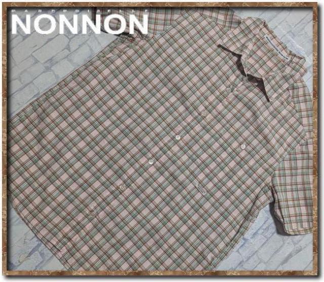 マドモアゼルノンノン チェック半袖シャツ < 女性ファッション マドモアゼルノンノン チェック半袖シャツ < 女性ファッションの