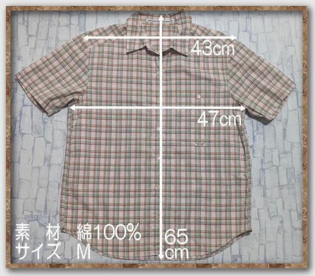 マドモアゼルノンノン チェック半袖シャツ < 女性ファッション マドモアゼルノンノン チェック半袖シャツ < 女性ファッションの