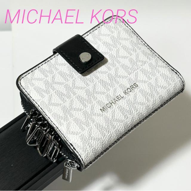 ���g�p�i MICHAEL KORS �}�C�P���R�[�X MK�� PVC ���U�[ �R�C���P�[�X �R�C���p�[�X �L�[�P�[�X ���K����  �� �u�����h�� 