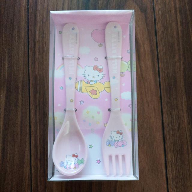 カトラリーセット ハローキティ < インテリア/ライフ カトラリーセット ハローキティ < インテリア/ライフの