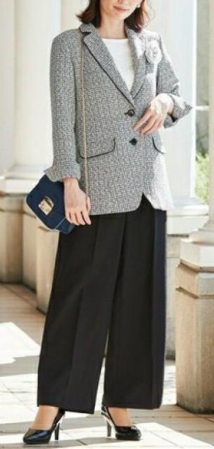 新品☆5L♪セレブレイトパンツスーツ3点set♪ワイドパンツ・レースブラウスR189 < 女性ファッション 新品☆5L♪セレブレイトパンツスーツ3点set♪ワイドパンツ・レースブラウスR189 < 女性ファッションの