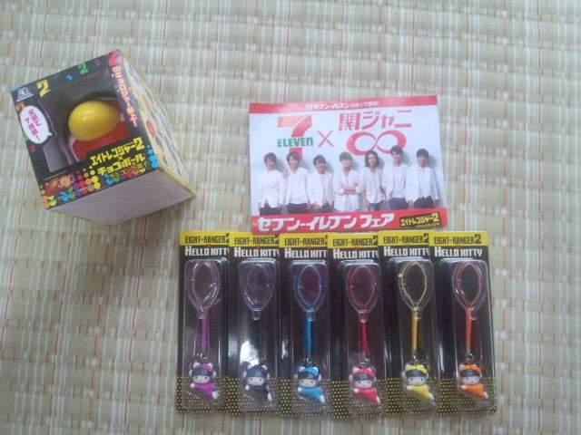関ジャニ∞メンバーセブンイレブン根付け&キョロちゃん☆彡 < タレントグッズ  関ジャニ∞メンバーセブンイレブン根付け&キョロちゃん☆彡  < タレントグッズの