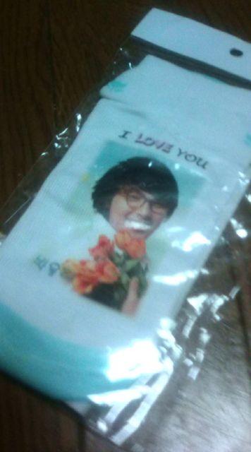 パク・ヨンハ写真入り靴下ソックス < タレントグッズ  パク・ヨンハ写真入り靴下ソックス  < タレントグッズの