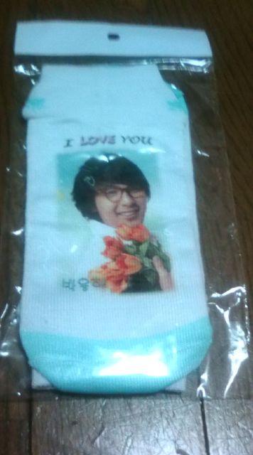 パク・ヨンハ写真入り靴下ソックス < タレントグッズ  パク・ヨンハ写真入り靴下ソックス < タレントグッズの