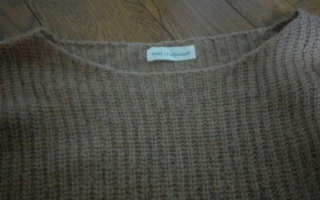 miel crishunant ブラウン ニット フリーサイズ < 女性ファッション miel crishunant ブラウン ニット フリーサイズ < 女性ファッションの