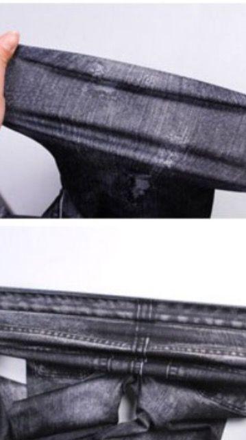 ☆新品☆大人気*薄手デニム風プリントレギンス < 女性ファッション  ☆新品☆大人気*薄手デニム風プリントレギンス < 女性ファッションの